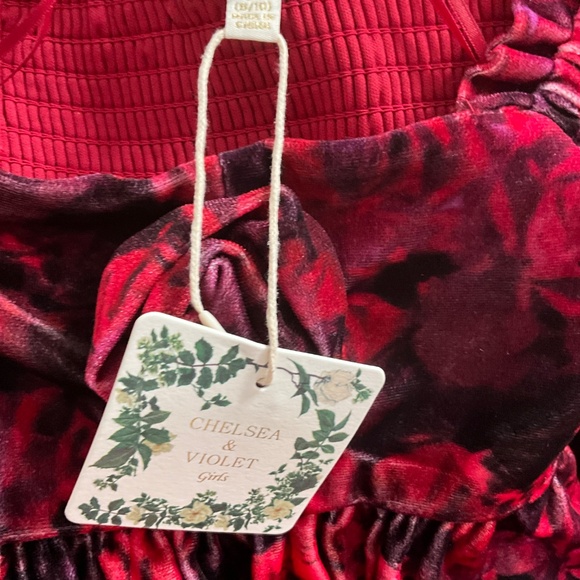 CHELSEA AND VIOLET 2 PIECE SKIRT SET.    NWT GIRLS SIZE MEDIUM - Picture 4 of 8